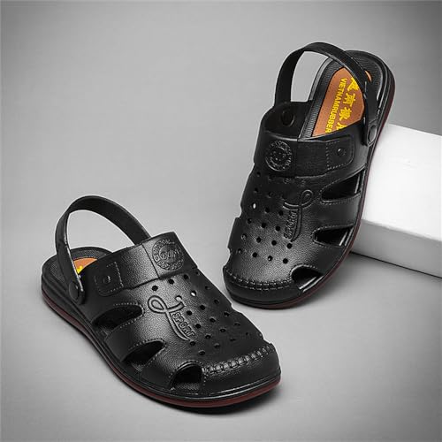 Men's Summer Casual Soft Sole Non-slip Sandals Breathable Comfortable Beach Shoes3