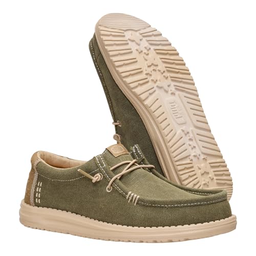 Image of HEYDUDE Men's Wally Workwear | Men's Shoes | Men's Slip-on Loafers | Comfortable & Light-Weight