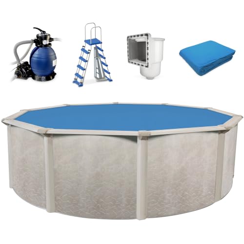 Aquarian Phoenix 21 Foot Round x 52 Inch Steel Frame Pool Set
