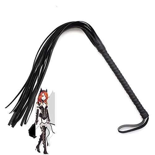 SexReaper Cravache équestre en Cuir Noir pour Couple Cover