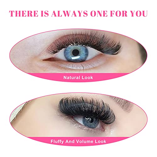 Tdance-Premade-Fans-Eyelash-Extensions, 10D Superior Lash Extensions Premade Fans Russion Volume Fans Pre Made Lash Fans D Curl 0.07 Thickness Middle Stem 8-15Mm Mixed Length(Middle Stem,10D-0.07-D,8-15Mm) #TOP6