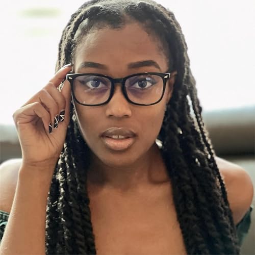 Image of VISOONE Blue Light Blocking Glasses Square with Anti Computer Glare for Gaming Women and Men MONTANA