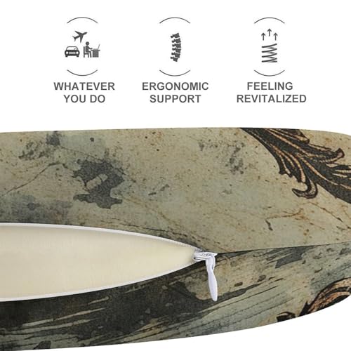 Almohada de espuma viscoelástica para cuello tamaño único miniatura 5