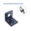 CONQUERALL Motor Bracket Metal Structure Rugged and Stable for 775/795 Series 12V/24V DC Motor Mounting Bracket