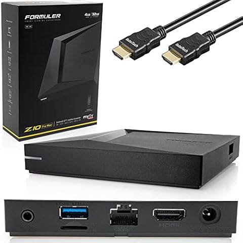 Receptor IP Android Formuler Z10 Pro Max 4K UHD con cable HDMI Babotech® Cover