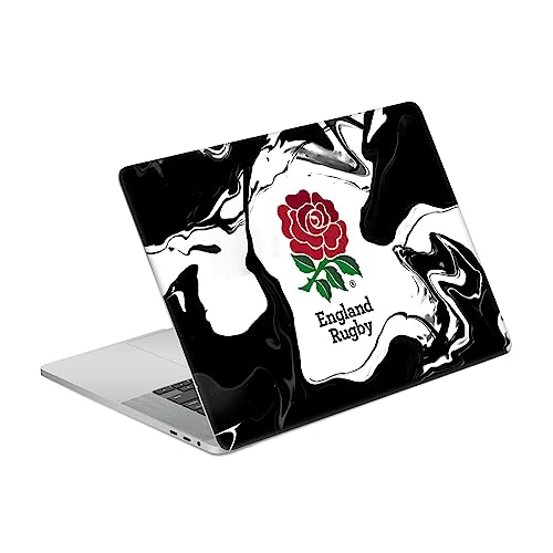 Couverture vinyle MacBook Pro 16 pouces A2141 England Rugby marbre blanc