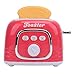 Zunate Bread Maker Toy for Kids, Simulation Kitchen Toaster Appliance with Accessories Made of ABS Material for Interactive Role for Ages 3 and Up