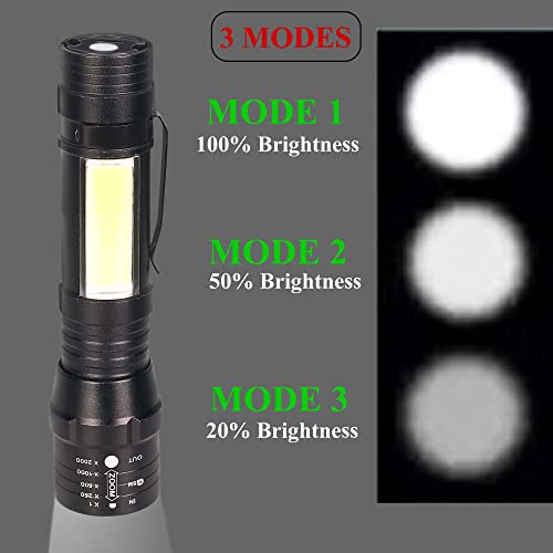 Image of Care 4 Metal Body Flashlight, Black, Pack of 1