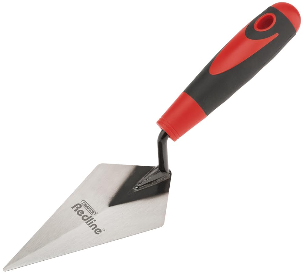 Draper Redline 69121 150 mm mango suave paleta de albañilería en punta