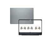 Couleur : argenté WANGHUIH Couvercle arrière LCD + façade avant compatible avec ordinateur portable Dell Vostro 14 5481 V5481