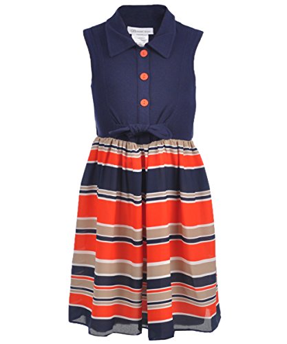 Bonnie Jean Big Girls' Head of The Harbor Dress