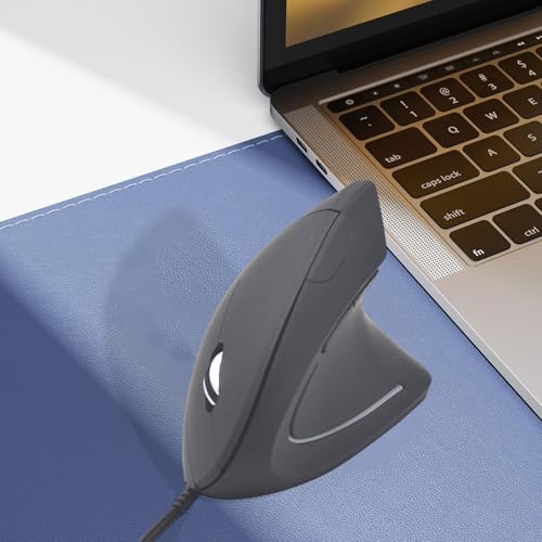 Image of Ergonomic Wired Vertical Mice Comfortable Compact Sturdy Simple Lightweight|| Mice, Trackballs & Touchpads| Mice, Trackballs & Touchpads| Keyboards, Mice & Pointers