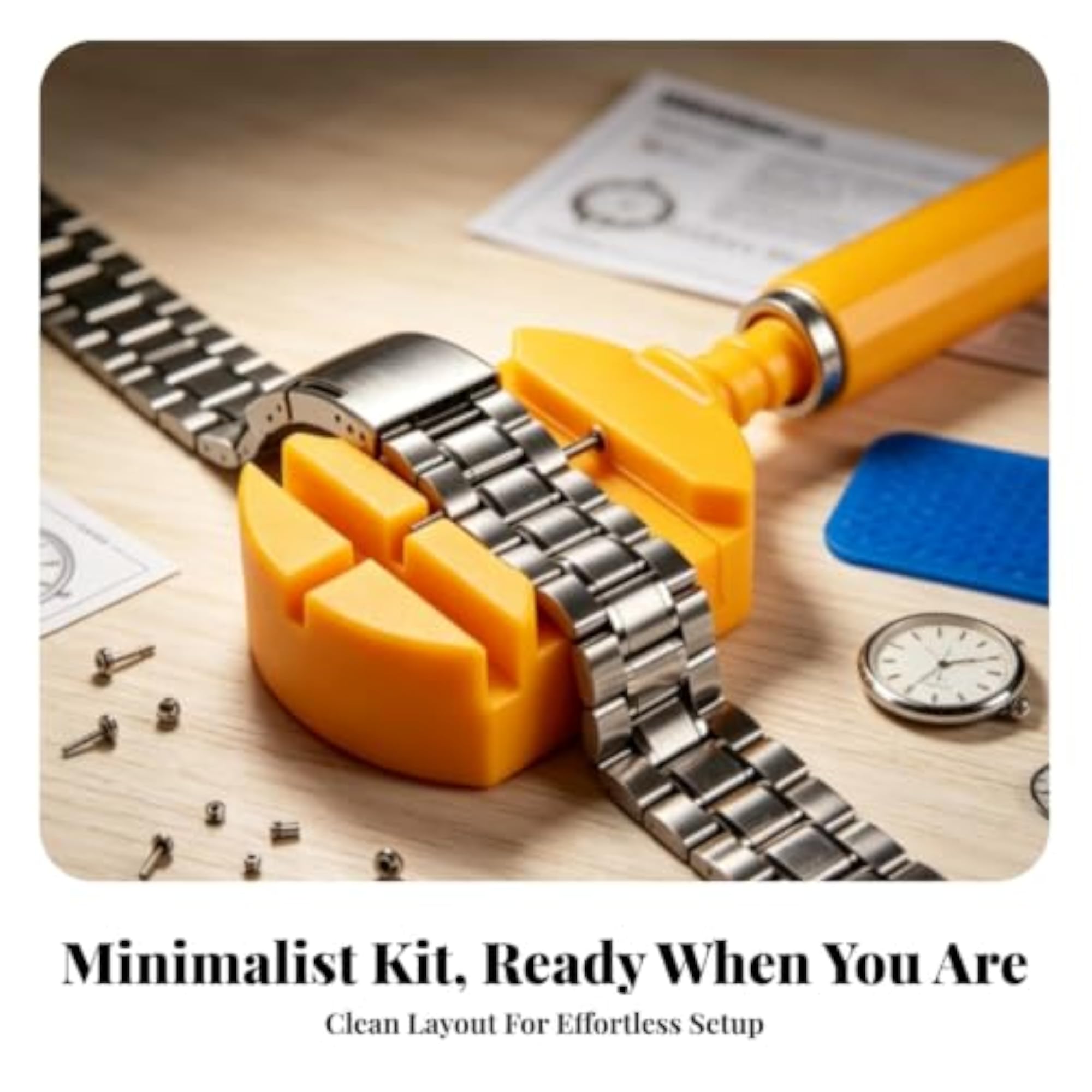 Beginner-Friendly Watch Link Removal Tool with Metal Pin