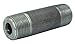 1/2" x 1-1/8" NPT Threaded Black Pipe Nipple Sch XXH