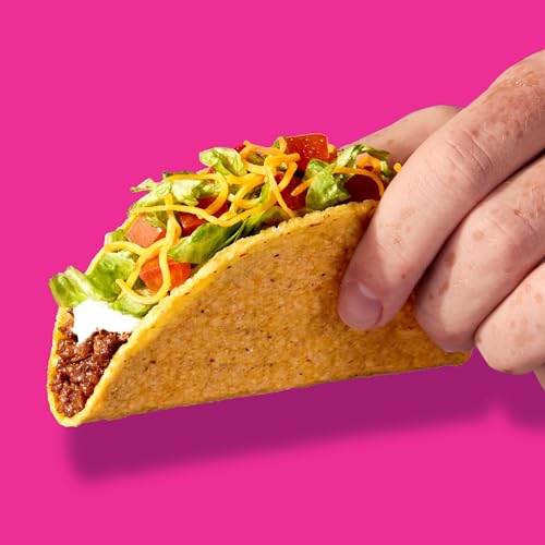Taco Bell Crunchy Taco shells (4.5oz Boxes, Pack of 12)