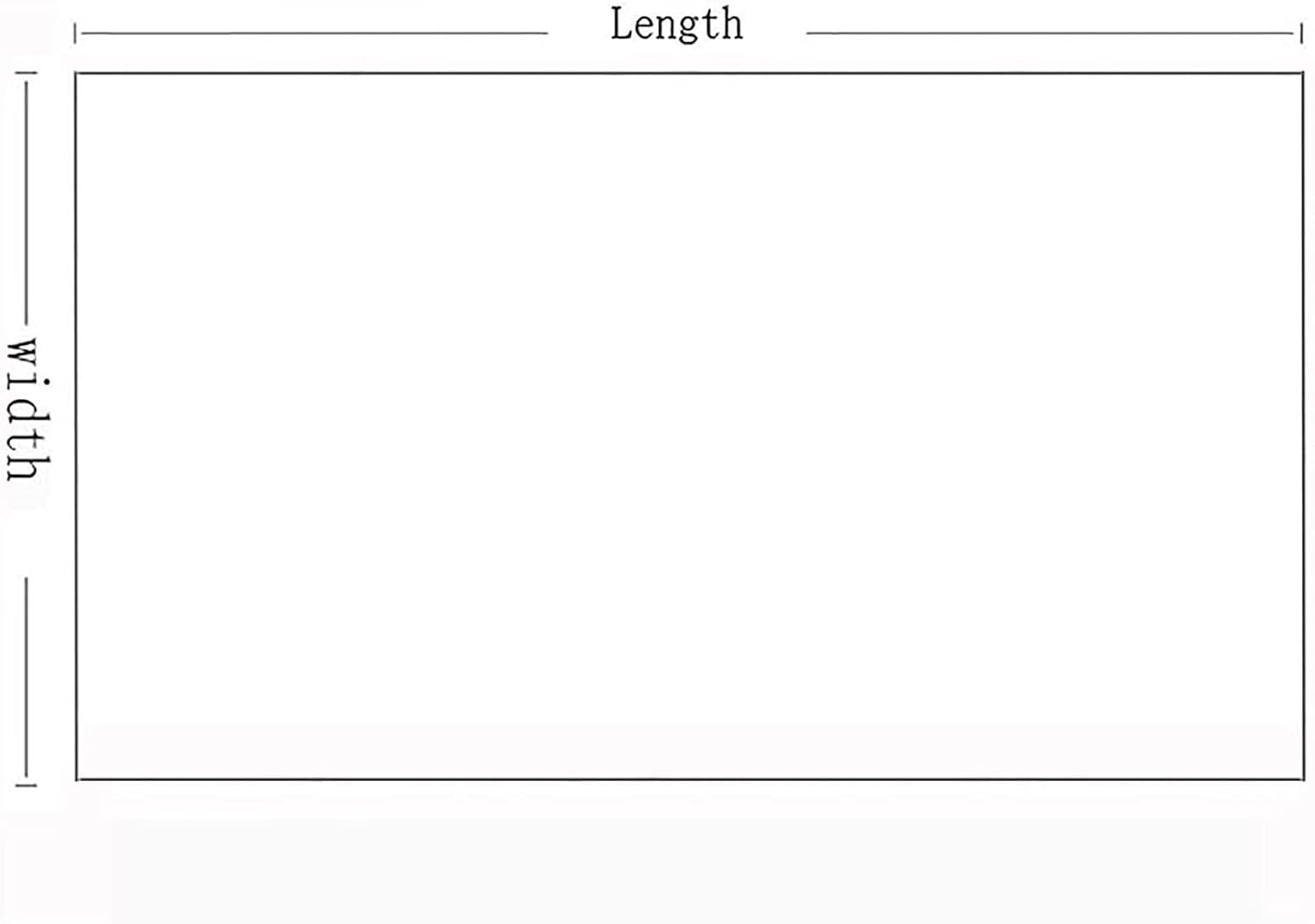 Transparent Chair Mat 1.5/2mm Rectangular Vinyl Floor Protector Mat, Waterproof Wipeable Transparent Carpet, Clear Plastic Rug Protector Mat for Hallway Entranc,2mm-100x150cm