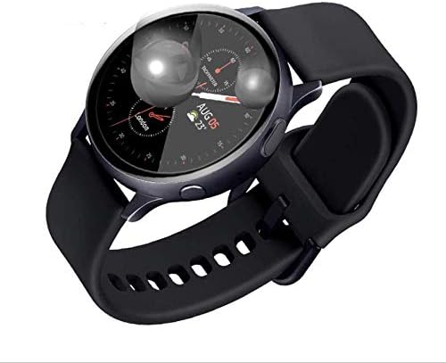 Flexible Adhesive Screen Protector For Galaxy Watch Active 2 Compatible With Black Frame To Protect Screen For Samsung Galaxy Watch Active 2 44 Mm Buy Online At Best Price In Egypt