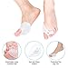 Yosoo Health Gear Bunion Corrector Gel Toe Straightener, Toe Separator Silicone Toe Spacer Hallux Valgus Pain Relief with Forefoot Pads Cushion Protector for Yoga Ballet Dancer and Athlete(Forefoot)
