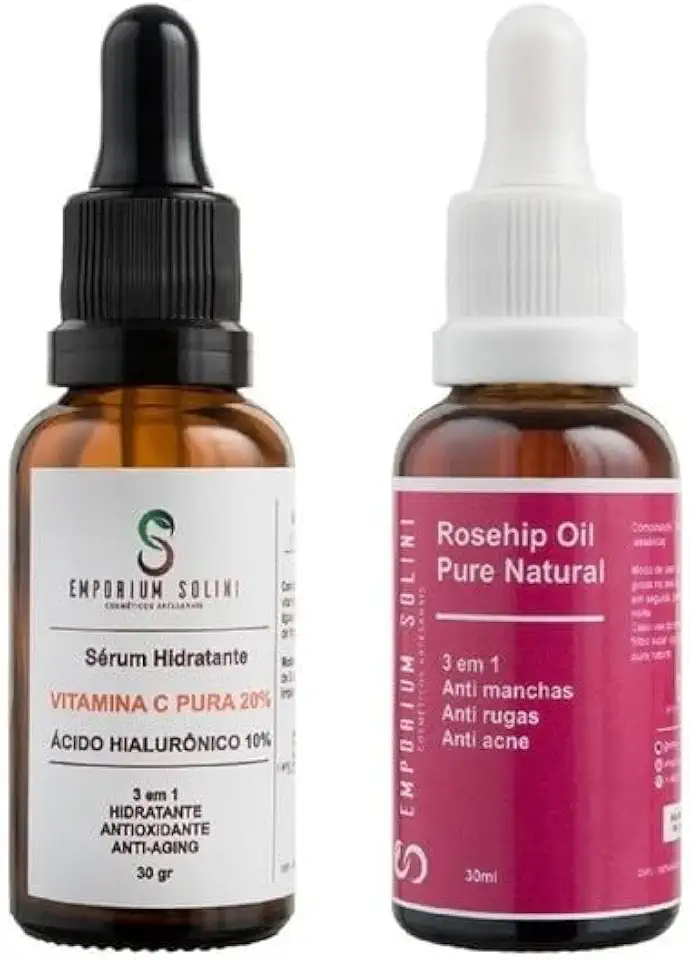Sérum Vitamina C 20% + 1 Oleo De Rosa Mosqueta