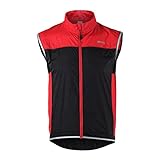 gonso radweste Eine TASCHE links mit Reißverschluss: kann als Aufbewahrungstasche. Zuerst falten Sie die Weste von vorne zweimal und dann rollen nach mitten.