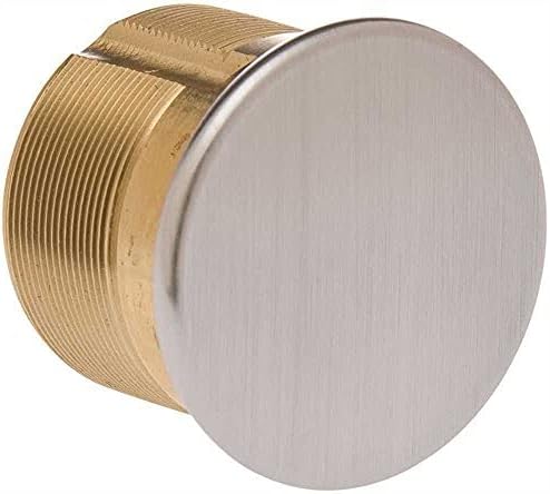 7180DC-26D 1-1/8 inch Dummy Mortise Cylinder Satin Chrome - 116452 by Kaba Ilco - SET 4
