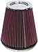 K&N Universal Clamp-On Engine Air Filter: Washable and Reusable: Round Tapered; 6 in (152 mm) Flange ID; 8 in (203 mm) Height; 7.5 in (191 mm) Base; 5 in (127 mm) Top , RF-1044