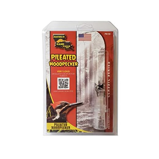 Haydel's Game Calls Inc. PW-90 Pileated Woodpecker Call, Turkey Locator Call
