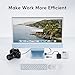 USB C HUB for iMac 24 inch 2021/2023/2024, PULWTOP USB Hub Adapter iMac Accessories for iMac M1/M3/M4 with USB C 10Gbps 3*USB A SD/TF, Docking Station Support Expand M.2 SSD (Not Included),Blue