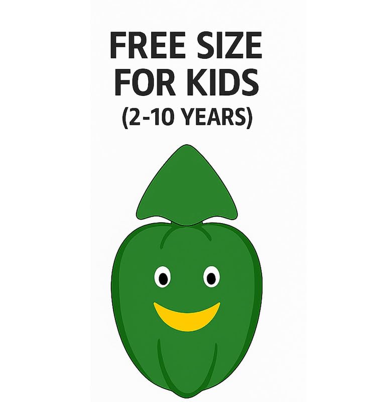 Image of FancyDressWale Fruit & Vegetable Fancy Dress Costume for Kids | Free Size 2-10 Years | School Fancy Dress, Stage Shows, Theme Parties