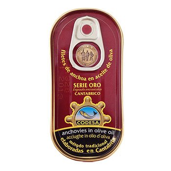 Spanish Anchovy Fillets in Olive Oil 1.7 oz.