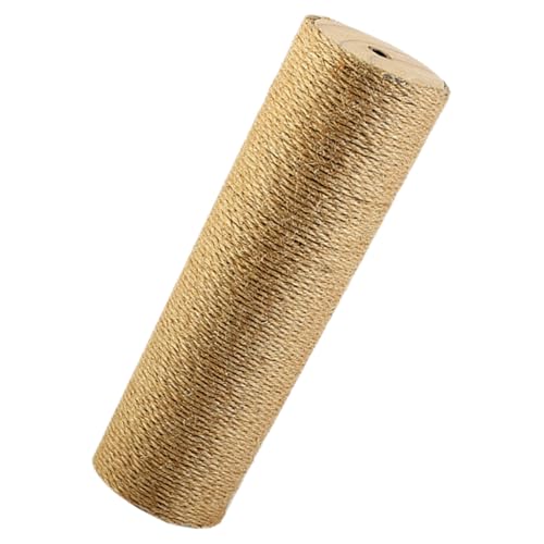 Poste Rascador de Madera para Gatos con Cuerda de Yute Natural miniatura 1
