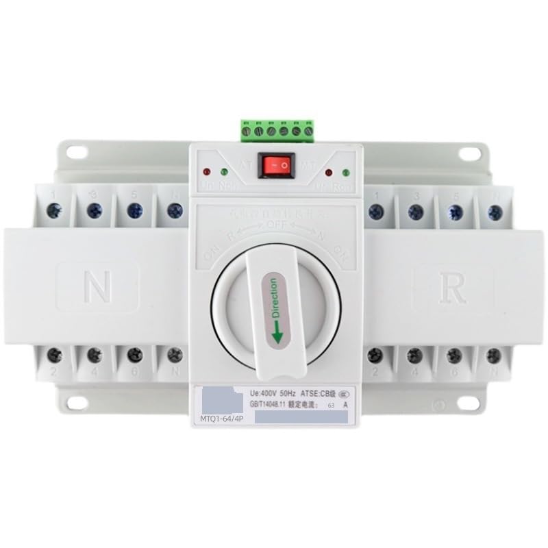 ATS MTQ3-1600A Transfer Switch 63A 2 Pole Dual Power automat Transfer Switch Suitable PC Class AT