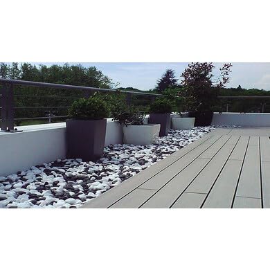 OOGarden - Galet de marbre blanc roulé 40/60 mm en sac de 25kg