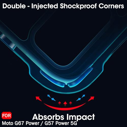 Image of TheGiftKart Crystal Clear Back Cover Case for Motorola Moto G67 Power / G57 Power 5G | Shock Proof 360 Protection | Hard Clear Back Case for Moto G67 Power / G57 Power (PC & TPU, Transparent Bumper)