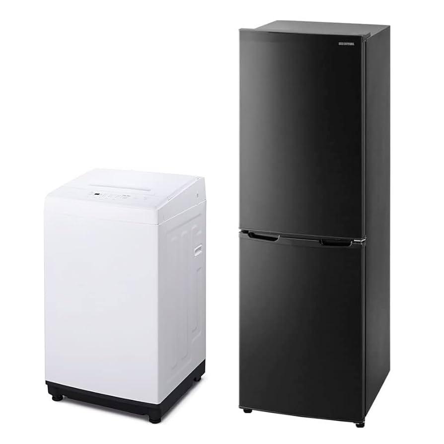 アイリスオーヤマ 家電セット 冷蔵庫 162L 洗濯機 6kg D076 IRIS OHYAMA 家電セット 一人暮らし アイリスオーヤマ 4点セット