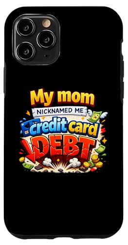 My Mom Nicknamed Me �N���W�b�g�J�[�h �؋� �ʔ��� �X�}�z�P�[�X iPhone 11 Pro �p