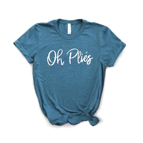 Ballet Shirt - Dancer Shirt - Oh Plies Shirt - Dancer Gift - Dance Shirt - Ballerina Shirt - Dancer Clothing - Softstyle Unisex T-Shirt