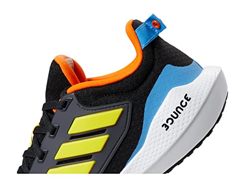 Adidas Eq21 2.0 Running Shoe, Black/Beam Yellow/Pulse Blue, 6.5 Us Unisex Big Kid #TOP4