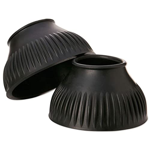 Image of Centaur Thick Rib Black Bell Boots