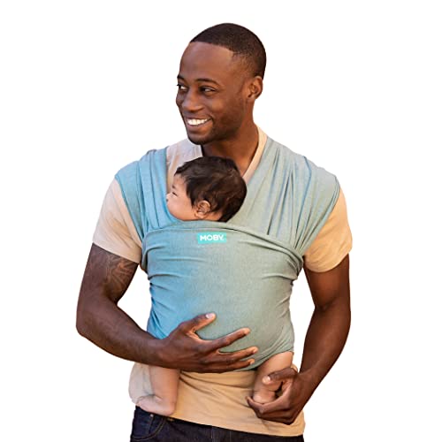Moby-Wrap-Baby-Carrier-Element-Baby-Wrap-Carrier-for-Newborns-Infants-1-Baby-Wrap-Baby-Gift-Keeps-Baby-Safe-Secure-Adjustable-for-All-Body-Types-Perfect-for-Mom-Dad-Hydro