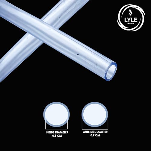 Image of Food Grade Silicon Flexible Tube Pipe Compatible for Extension in Aquaguard Sure Delight NXT RO+UV Semi Transparent with Stopper, UV Resistant, Pot Filling- 1.5 Meter (5 ft)