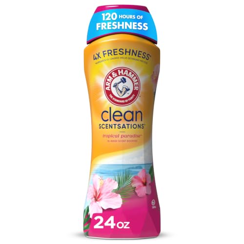 ARM & HAMMER Clean Scentsations Laundry Scent Booster, Tropical, 24 Oz
