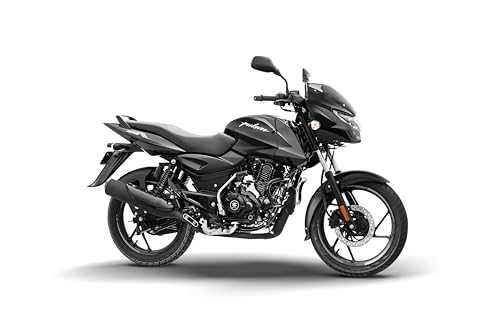 Image of Bajaj Pulsar 125 Neon Disc Bike Ebony Black Grey Booking for Ex-Showroom Price