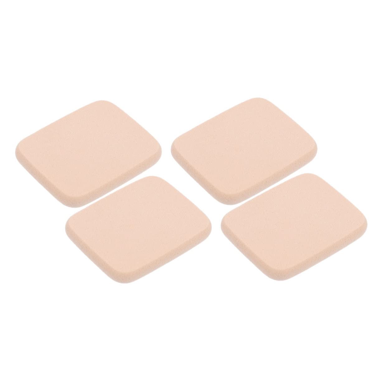 Gogogmee 2Sets Makeup Soft and Gentle Powder Applicators for Foundation Concealer and Blush for Travel and Everyday Use Skin Tone