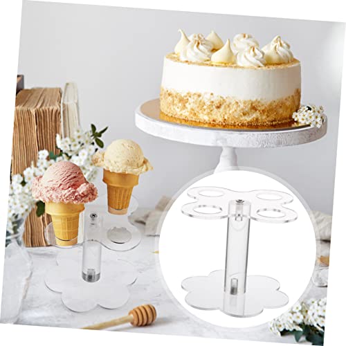 Support d'affichage de cône pour buffet de mariage et réception chic - 4