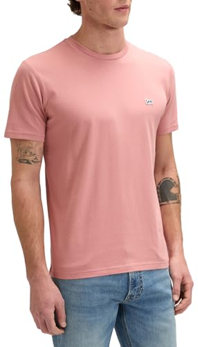 Lee SS Patch Logo tee T-Shirt, Mallory, S Hombres
