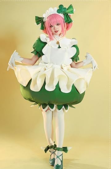 しゅごキャラ! 日奈森あむ アミュレットクローバ 風 「桜时❀製」コスプレ衣装 (男性M)