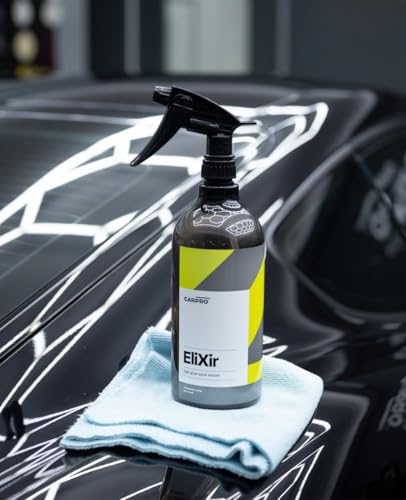 Image of CARPRO EliXir High-Gloss Quick Detailer - Liter (34oz) | Spray-On-Wipe-Off Quick Application Provides a Fast Layer of Depth, Gloss, and Hydrophobic Energy - Ready to Use
