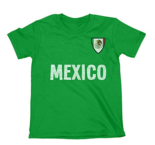 Image of FC Liga Adults or Kids Mexico Football T-Shirt Country World Cup 2026 Mens Womens Boys Girls
