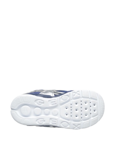 Chaussures premiers pas Geox B Runner bébé bleu basket marche souple - 4
